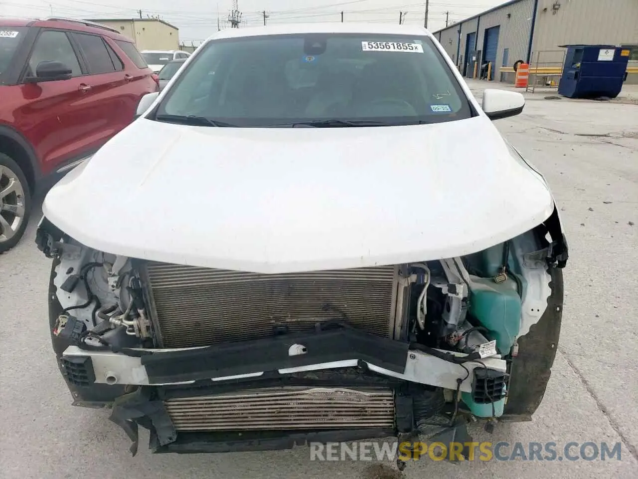 5 Photograph of a damaged car 3GNAXUEV0NL284341 CHEVROLET EQUINOX 2022