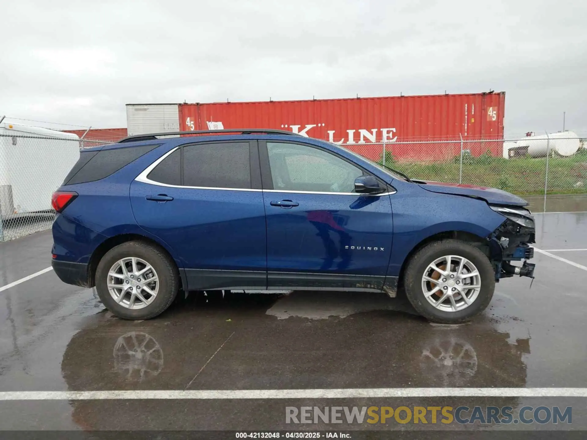 14 Photograph of a damaged car 3GNAXUEV0NL287708 CHEVROLET EQUINOX 2022