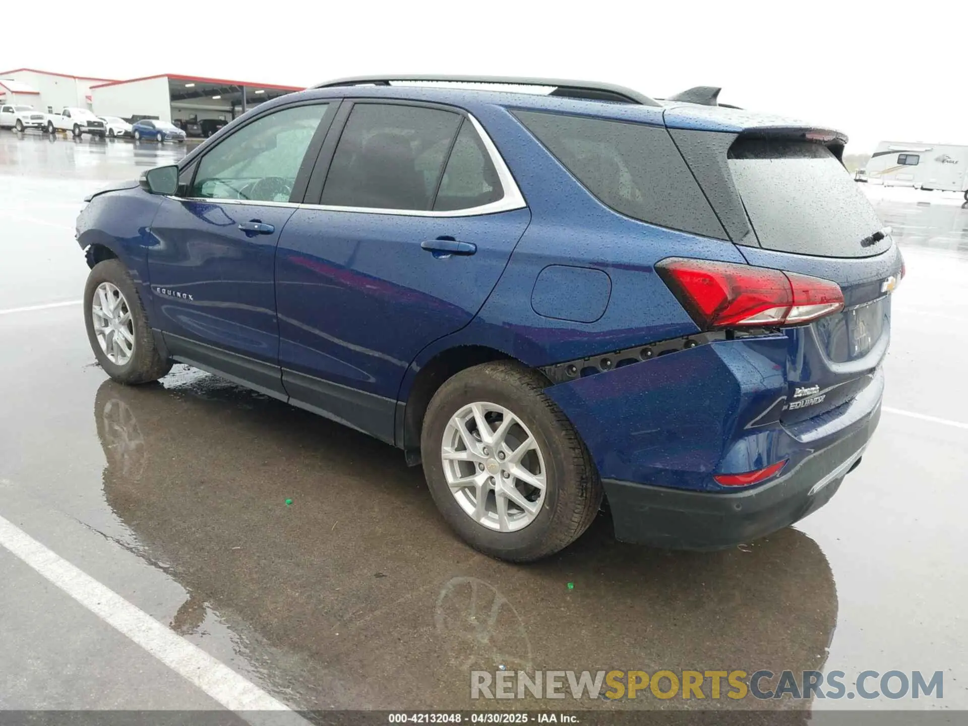 3 Photograph of a damaged car 3GNAXUEV0NL287708 CHEVROLET EQUINOX 2022
