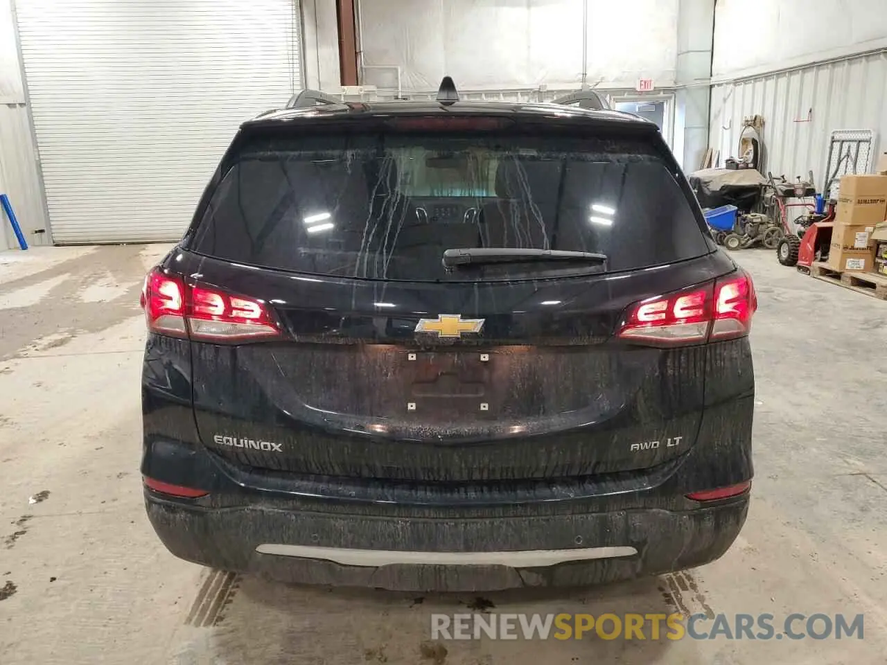 6 Photograph of a damaged car 3GNAXUEV0NL294495 CHEVROLET EQUINOX 2022