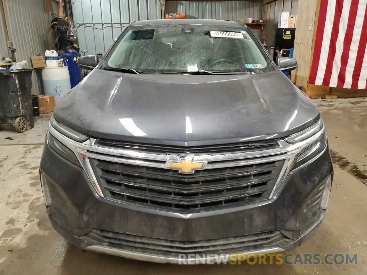 5 Photograph of a damaged car 3GNAXUEV0NS102370 CHEVROLET EQUINOX 2022