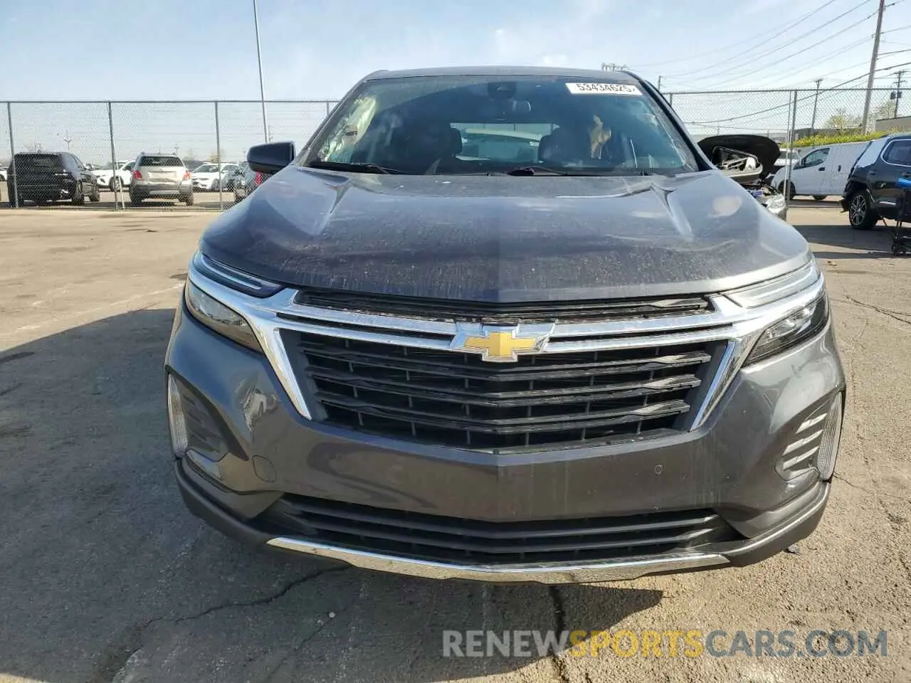 5 Photograph of a damaged car 3GNAXUEV0NS196833 CHEVROLET EQUINOX 2022