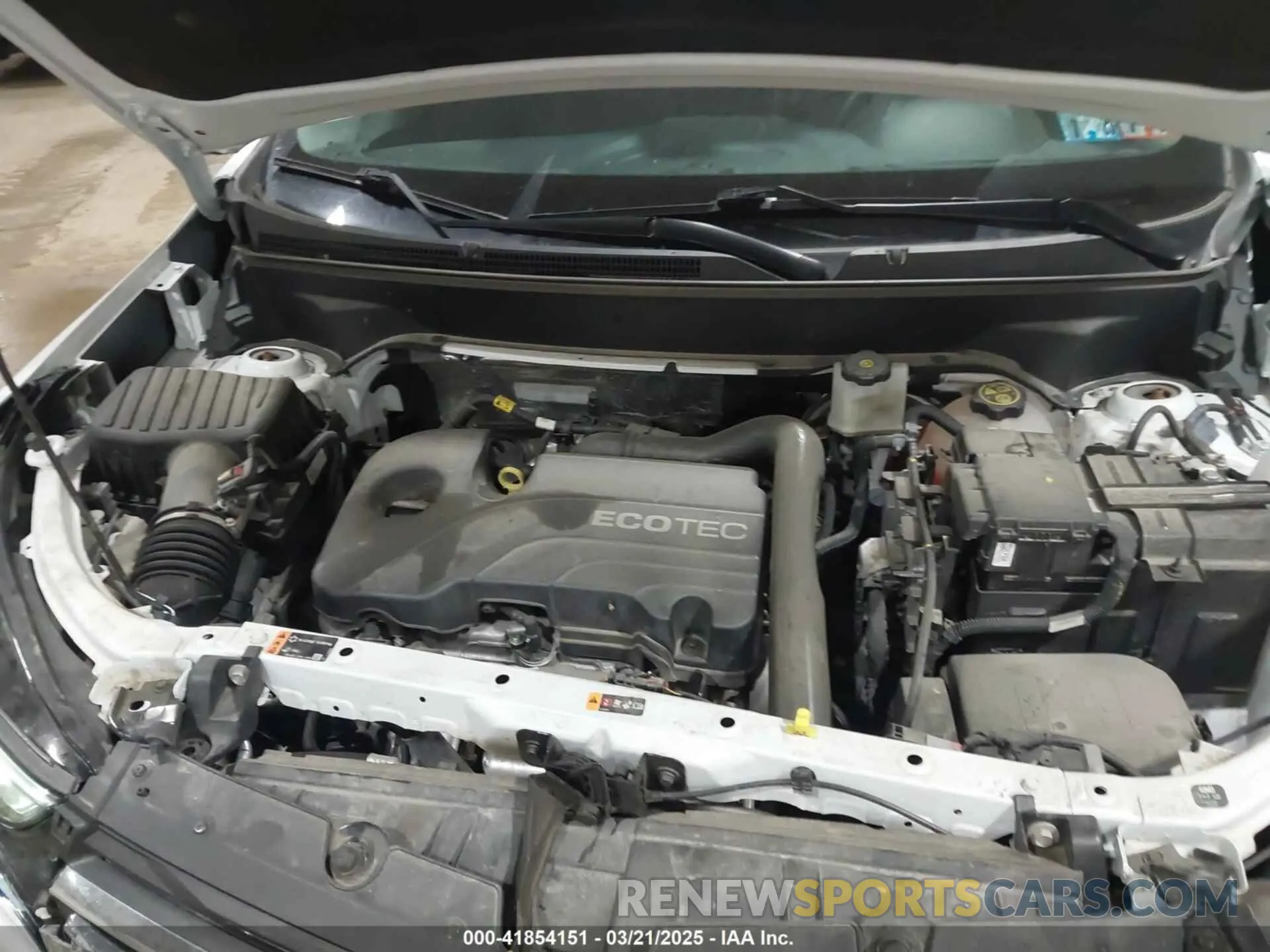 10 Photograph of a damaged car 3GNAXUEV0NS222198 CHEVROLET EQUINOX 2022