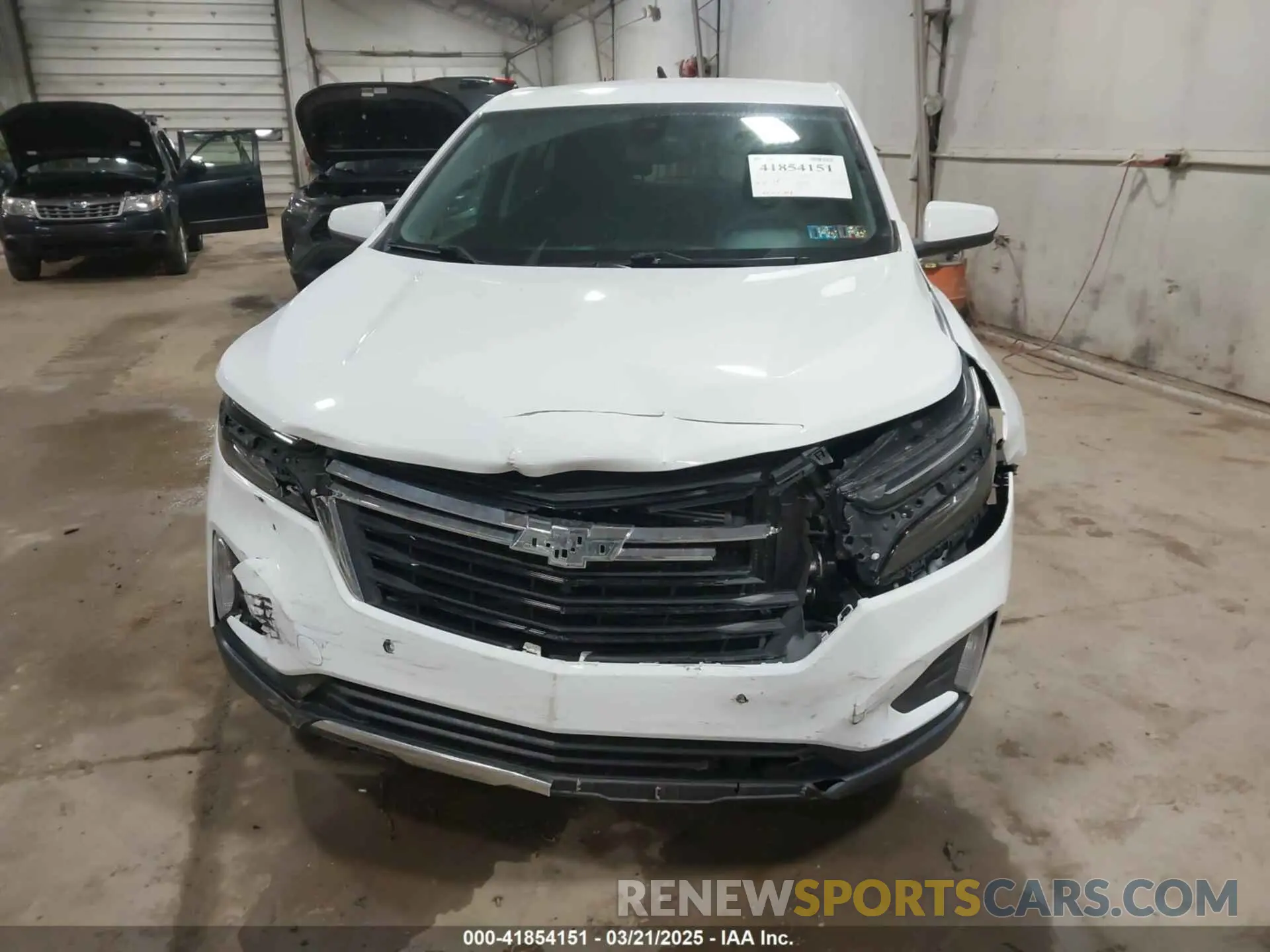 12 Photograph of a damaged car 3GNAXUEV0NS222198 CHEVROLET EQUINOX 2022