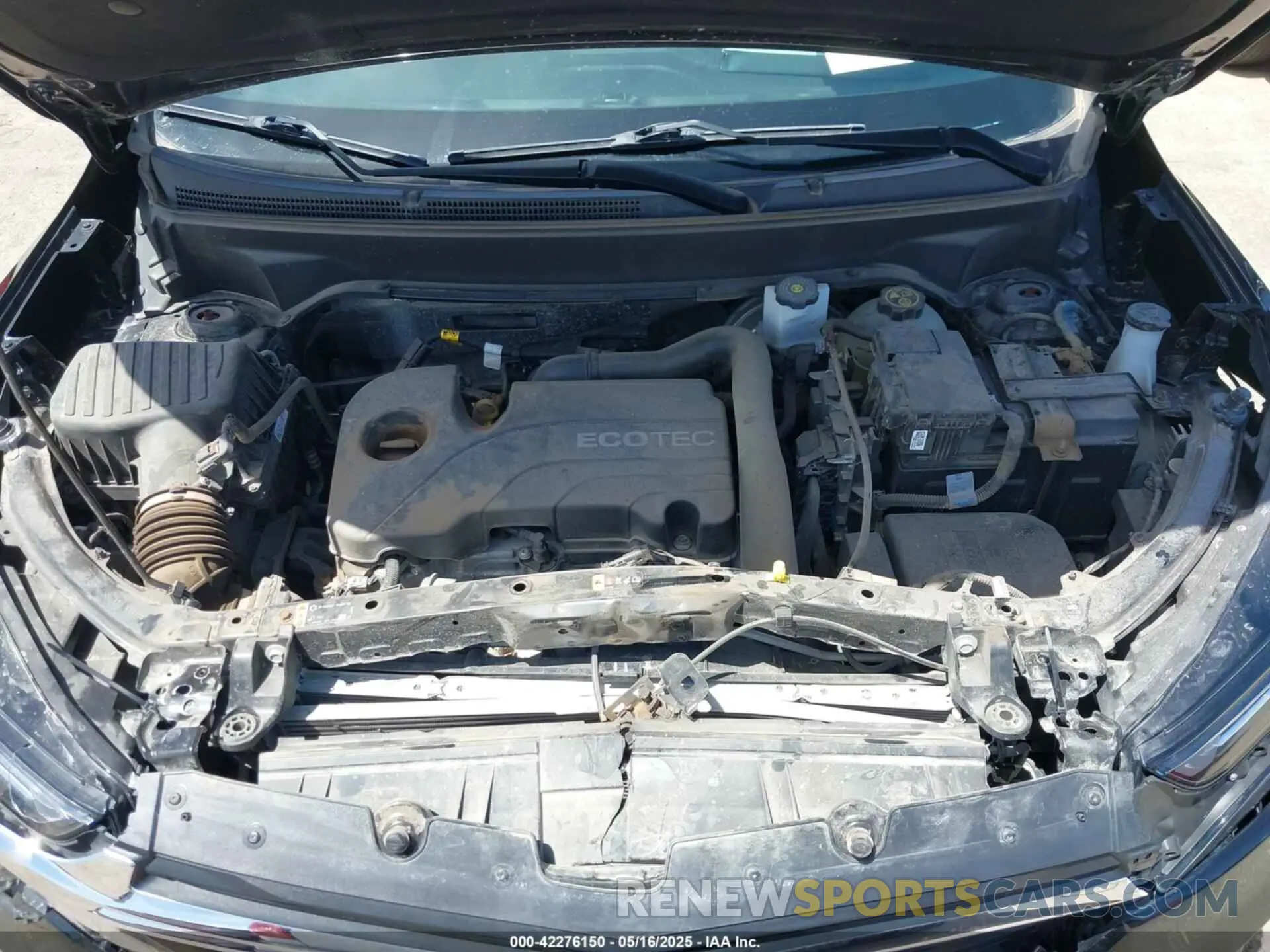 10 Photograph of a damaged car 3GNAXUEV1NL108771 CHEVROLET EQUINOX 2022