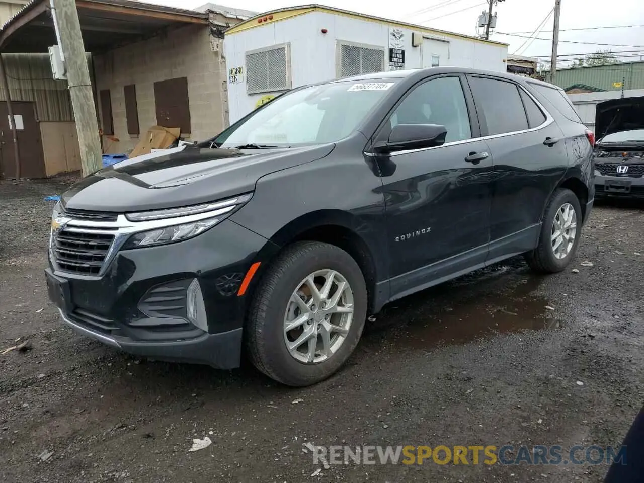 1 Photograph of a damaged car 3GNAXUEV1NL136019 CHEVROLET EQUINOX 2022