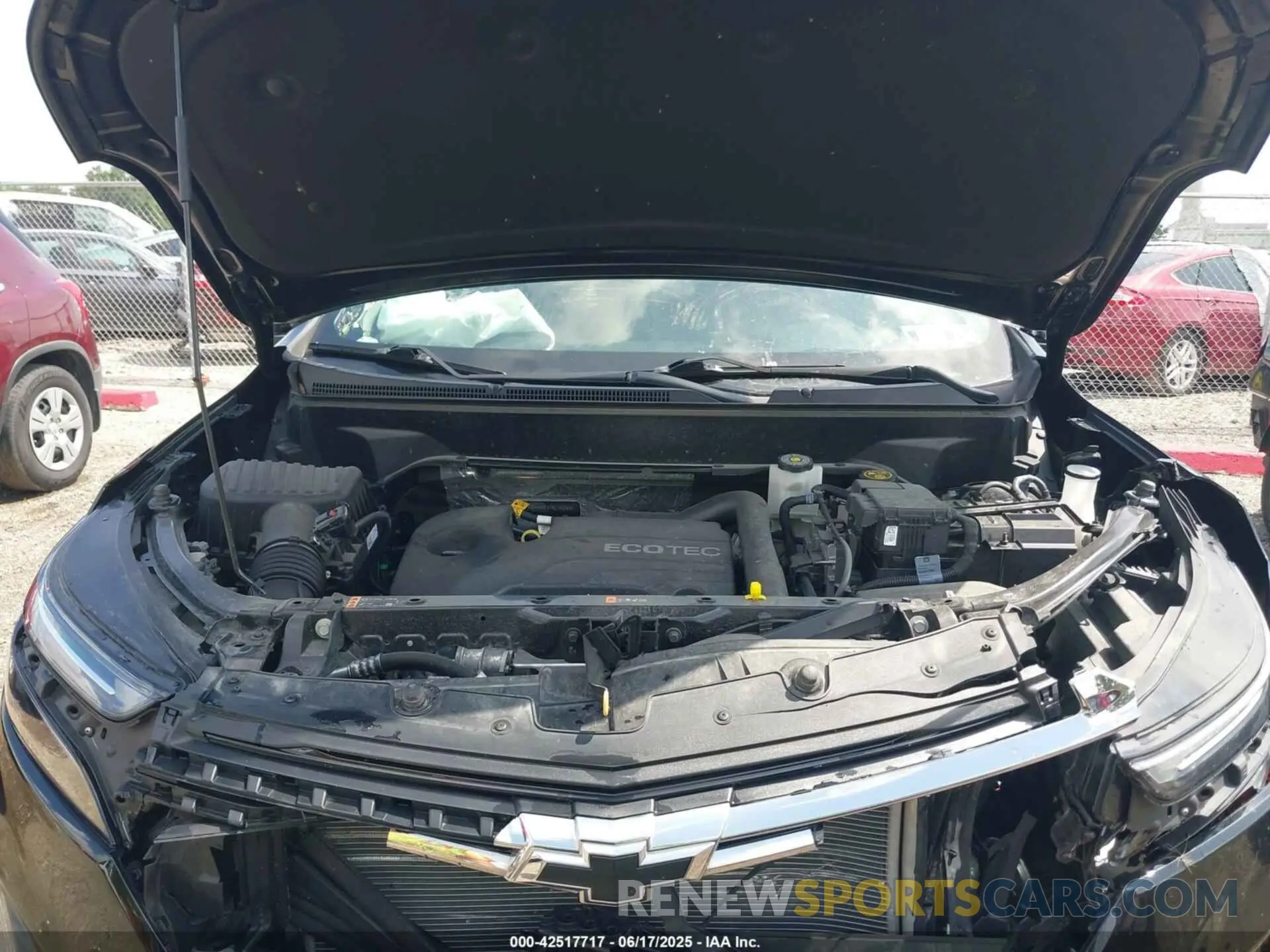 10 Photograph of a damaged car 3GNAXUEV1NL140989 CHEVROLET EQUINOX 2022
