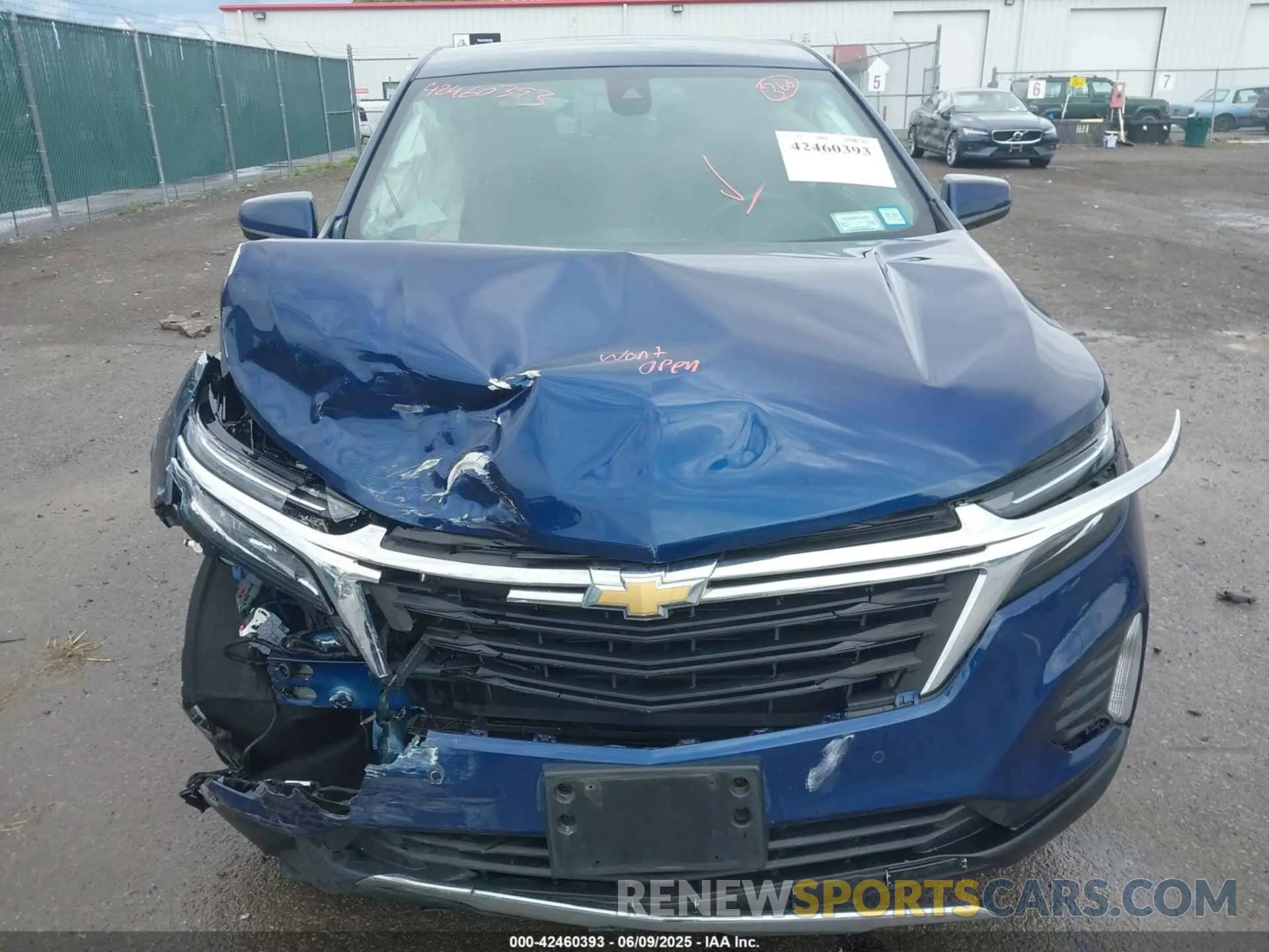 6 Photograph of a damaged car 3GNAXUEV1NL260159 CHEVROLET EQUINOX 2022