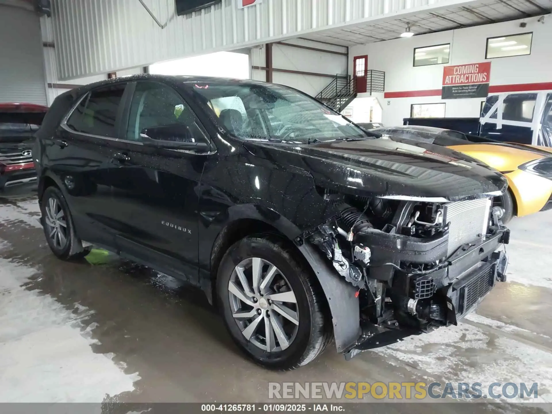 1 Photograph of a damaged car 3GNAXUEV1NL267290 CHEVROLET EQUINOX 2022
