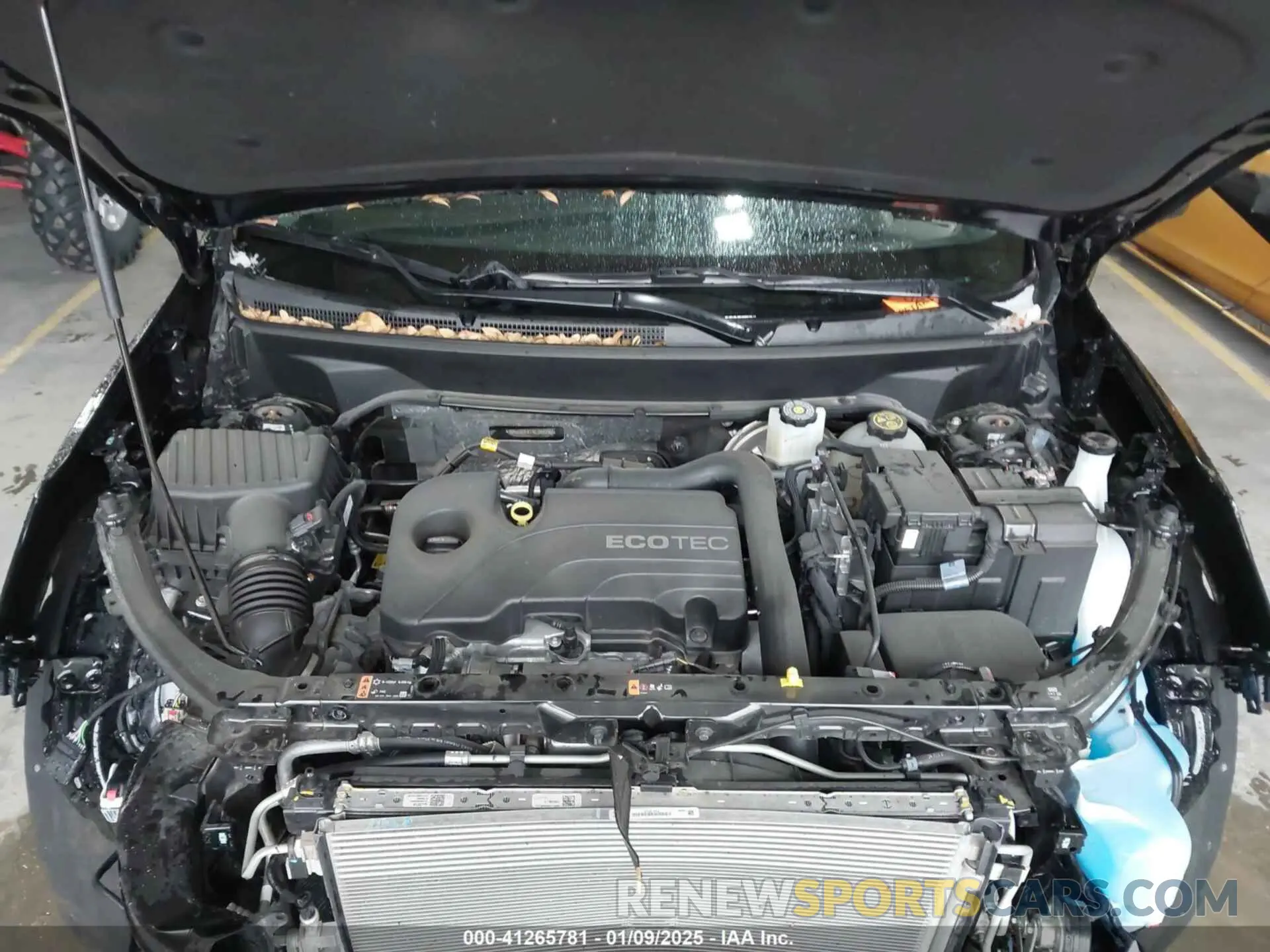 10 Photograph of a damaged car 3GNAXUEV1NL267290 CHEVROLET EQUINOX 2022