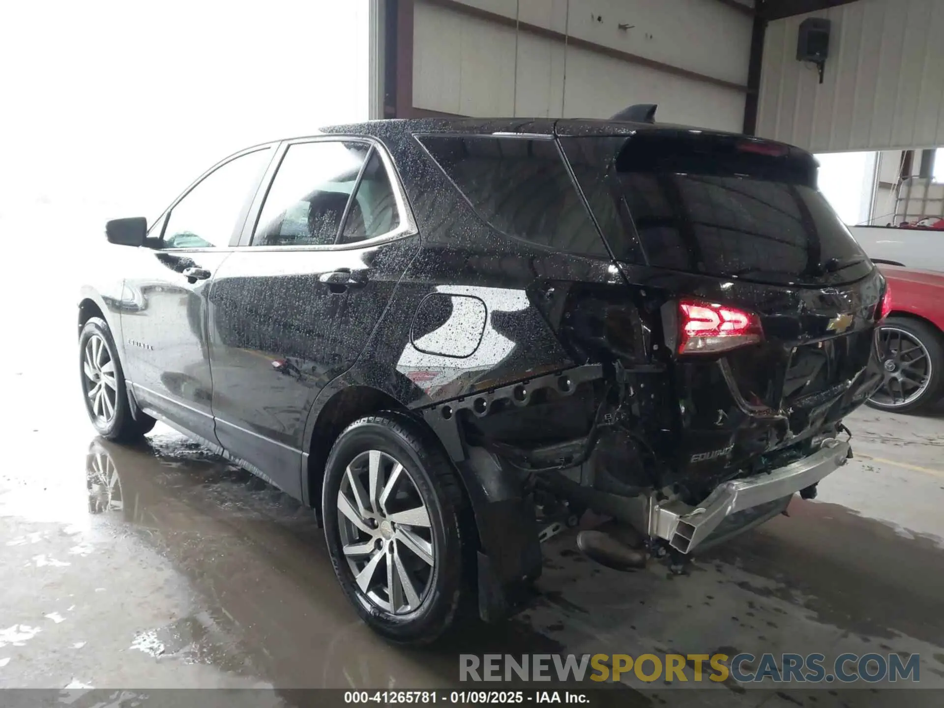 3 Photograph of a damaged car 3GNAXUEV1NL267290 CHEVROLET EQUINOX 2022