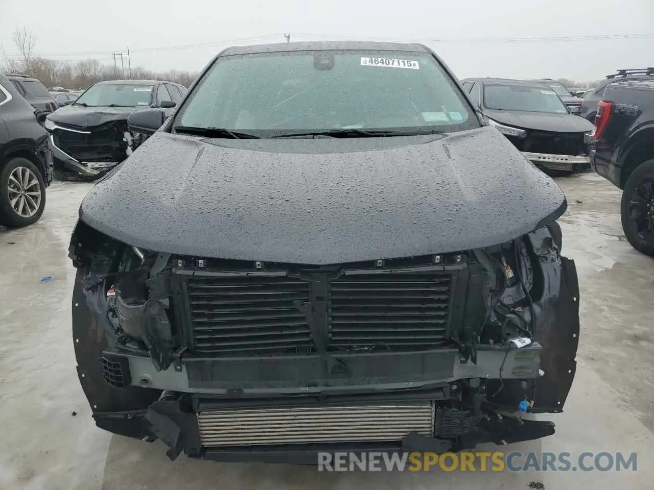 5 Photograph of a damaged car 3GNAXUEV1NS162500 CHEVROLET EQUINOX 2022