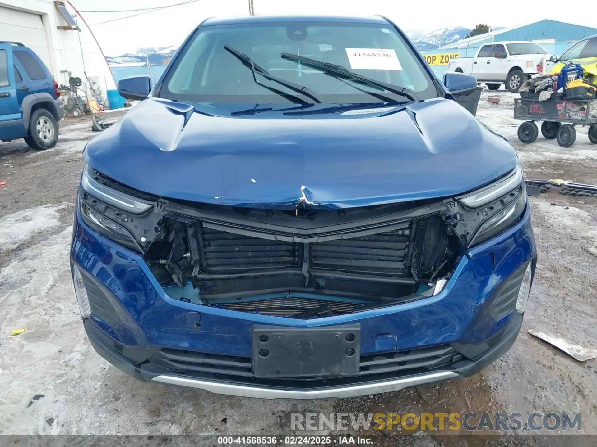 13 Photograph of a damaged car 3GNAXUEV1NS222176 CHEVROLET EQUINOX 2022