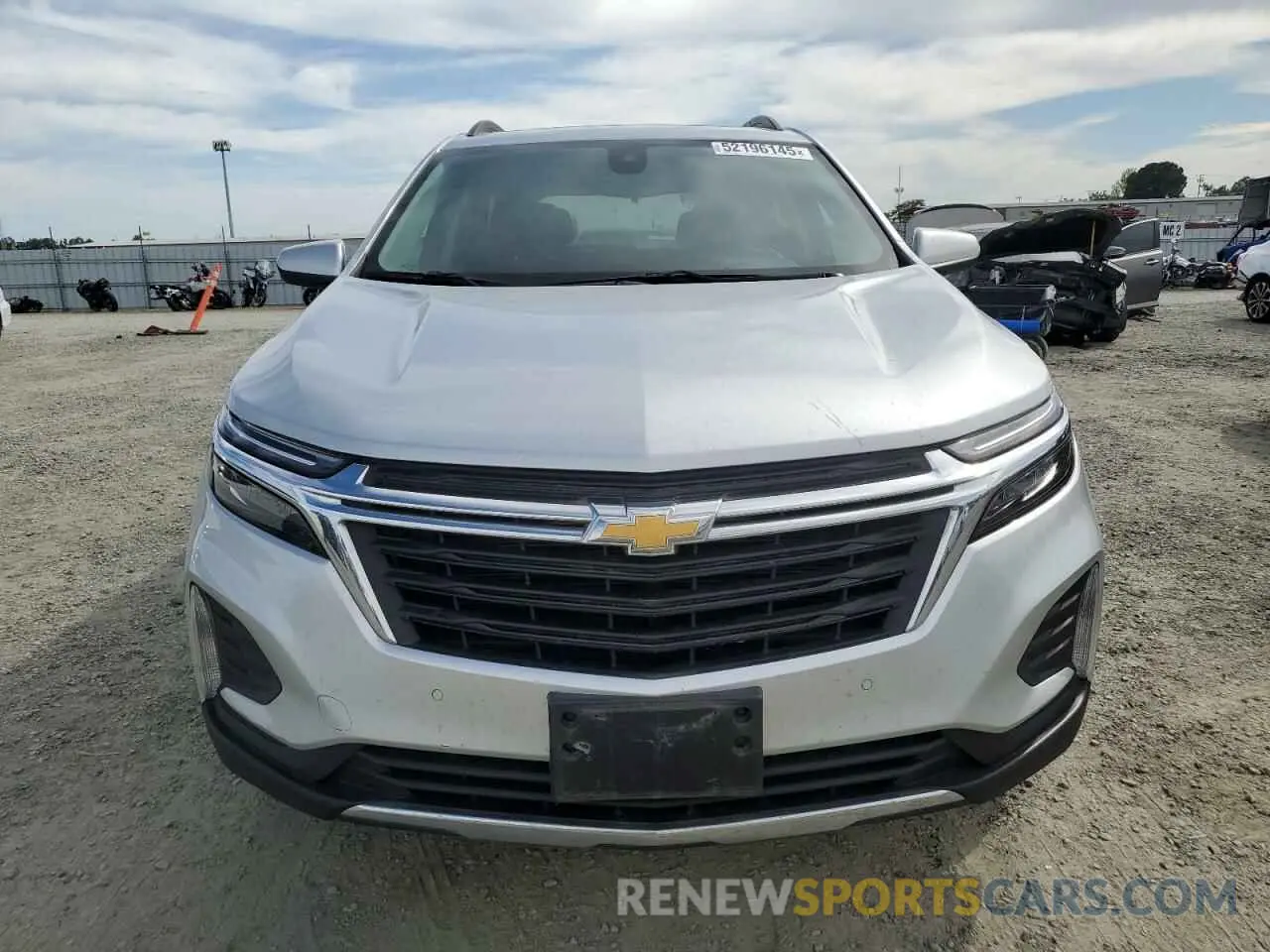 5 Photograph of a damaged car 3GNAXUEV2NL115986 CHEVROLET EQUINOX 2022