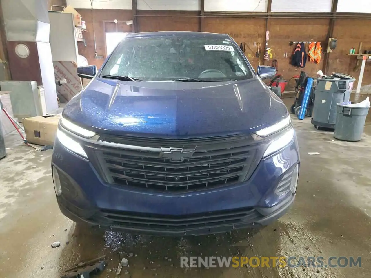 5 Photograph of a damaged car 3GNAXUEV2NL216056 CHEVROLET EQUINOX 2022