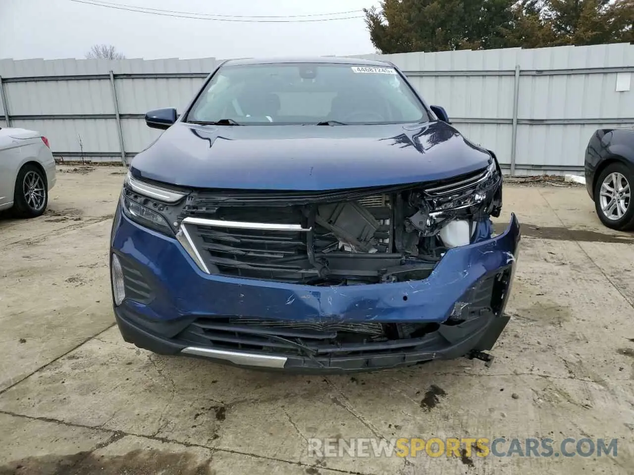5 Photograph of a damaged car 3GNAXUEV2NL216753 CHEVROLET EQUINOX 2022