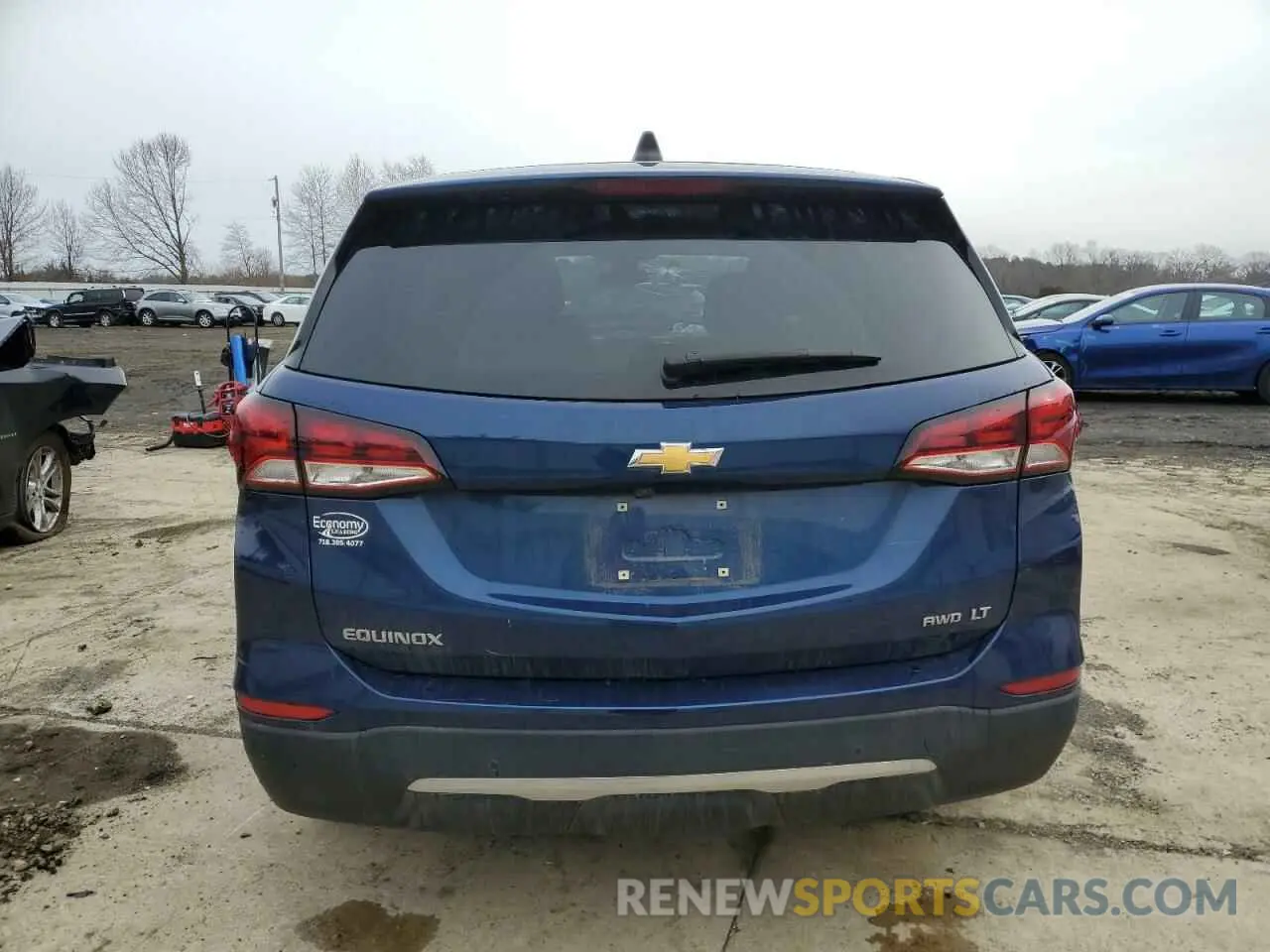 6 Photograph of a damaged car 3GNAXUEV2NL216753 CHEVROLET EQUINOX 2022