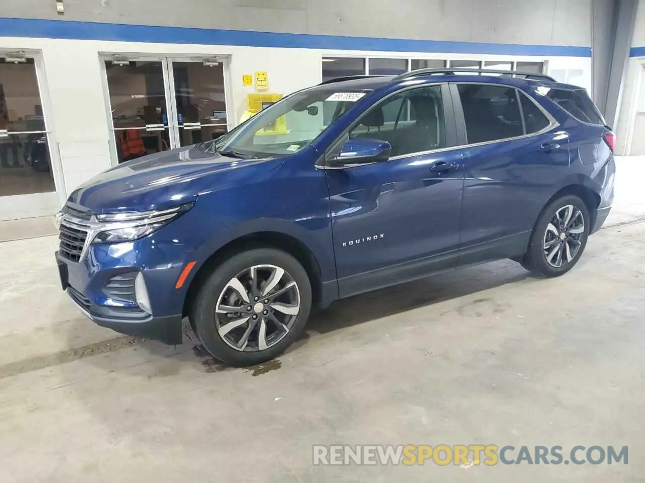 1 Photograph of a damaged car 3GNAXUEV2NL222360 CHEVROLET EQUINOX 2022