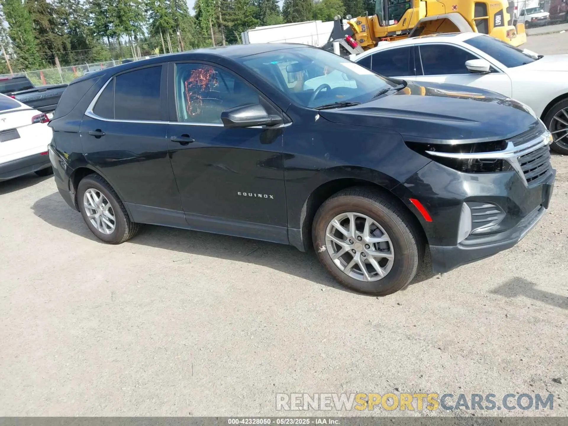 1 Photograph of a damaged car 3GNAXUEV2NL241488 CHEVROLET EQUINOX 2022