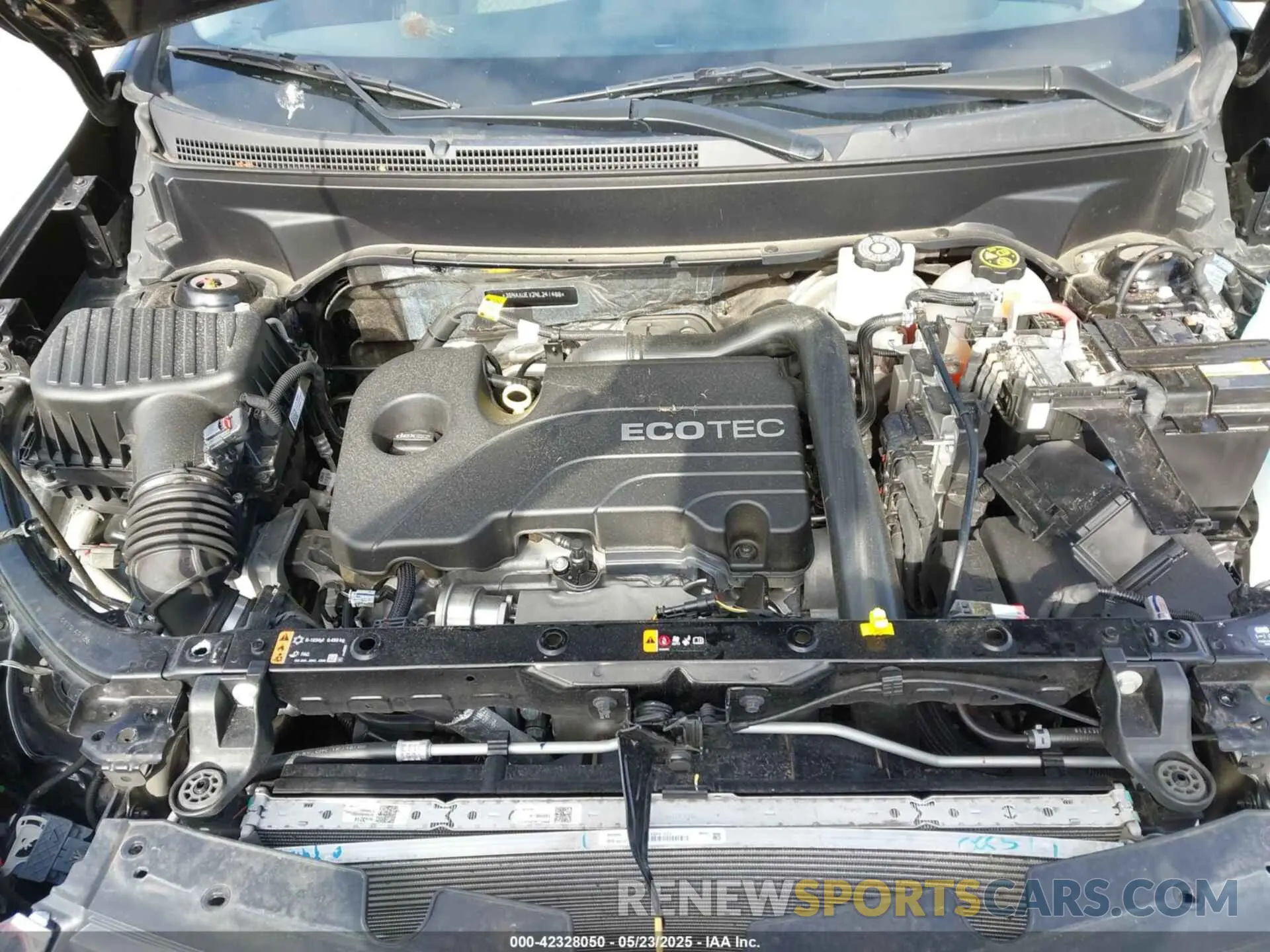 10 Photograph of a damaged car 3GNAXUEV2NL241488 CHEVROLET EQUINOX 2022