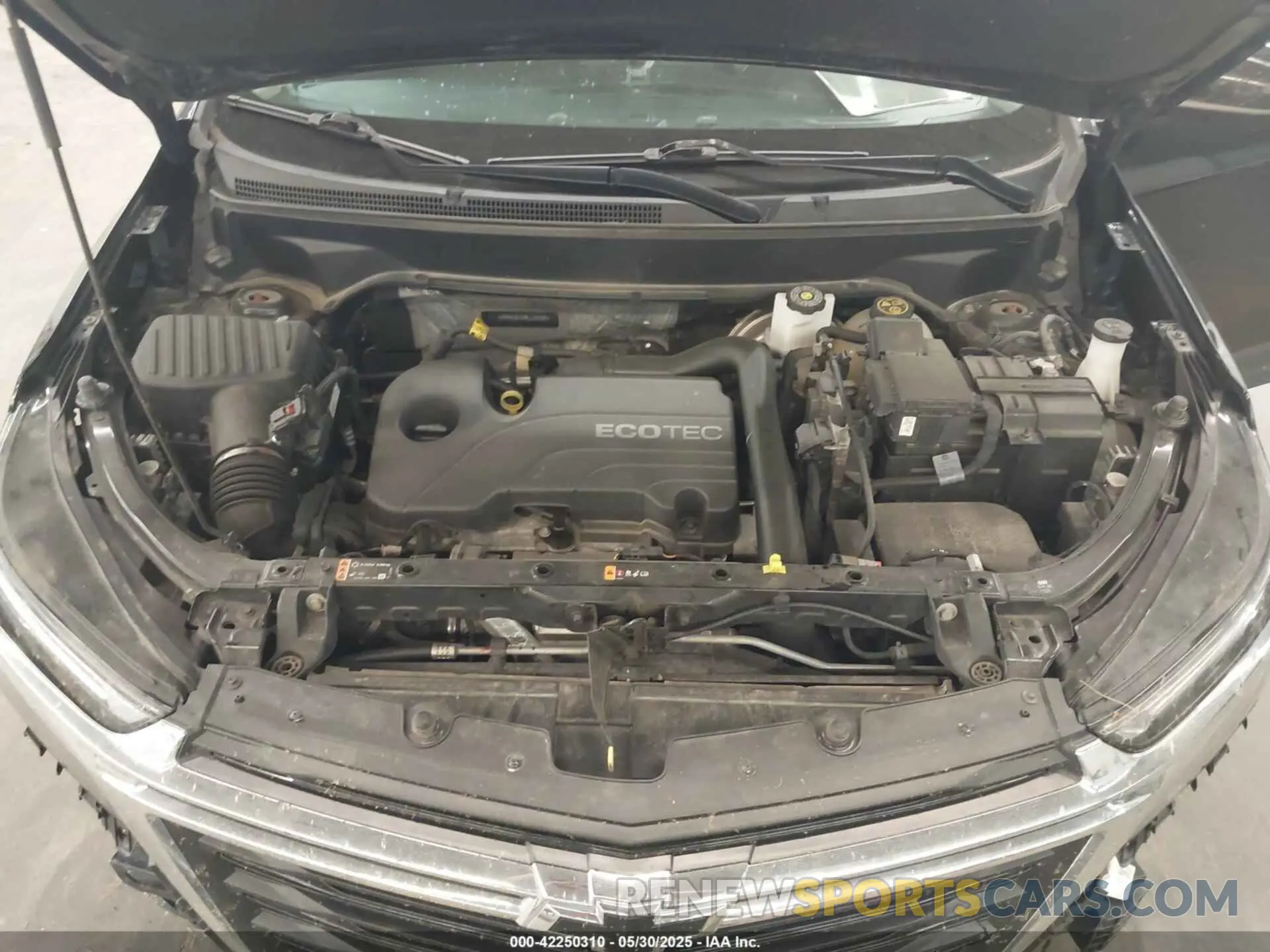 10 Photograph of a damaged car 3GNAXUEV3NL123790 CHEVROLET EQUINOX 2022