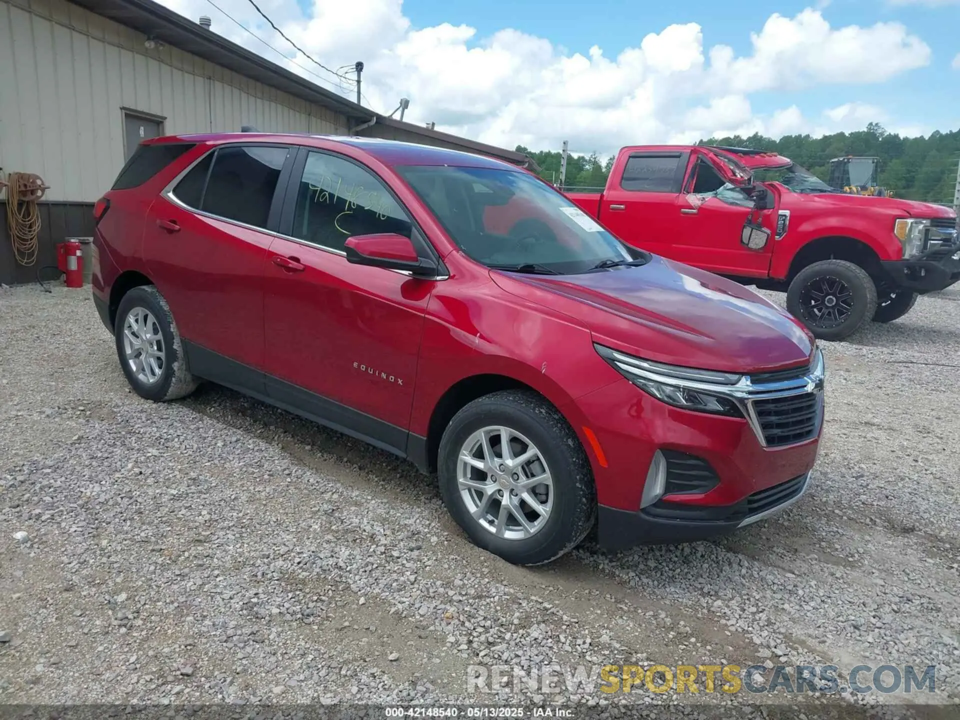 1 Photograph of a damaged car 3GNAXUEV3NL161794 CHEVROLET EQUINOX 2022