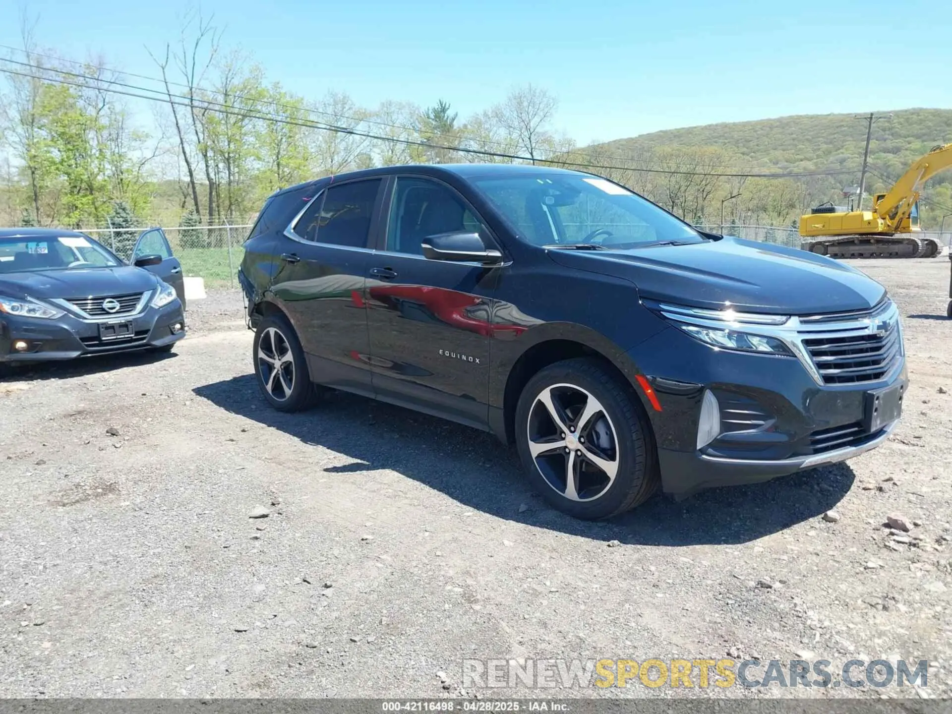1 Photograph of a damaged car 3GNAXUEV3NL239894 CHEVROLET EQUINOX 2022