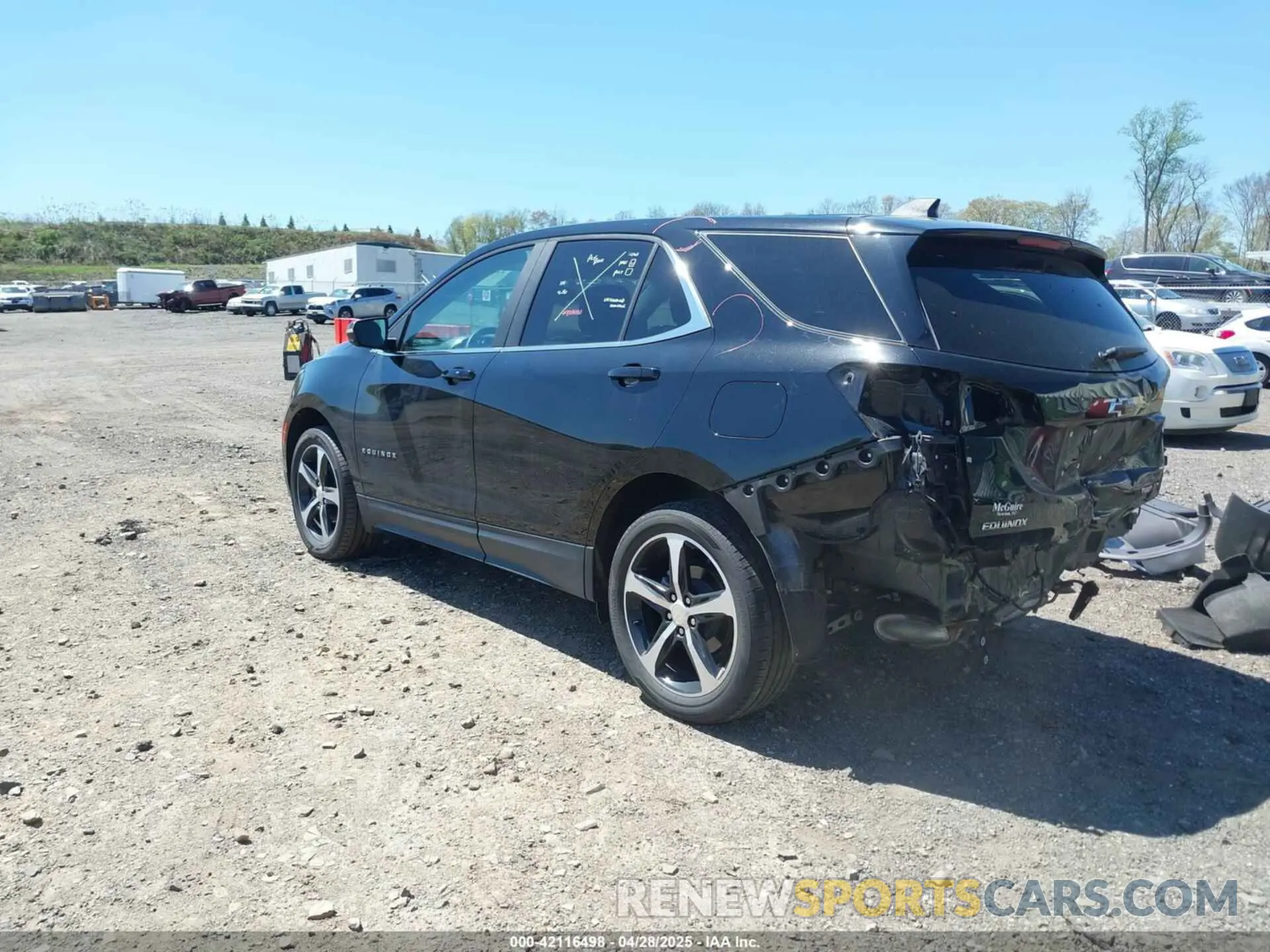 3 Photograph of a damaged car 3GNAXUEV3NL239894 CHEVROLET EQUINOX 2022