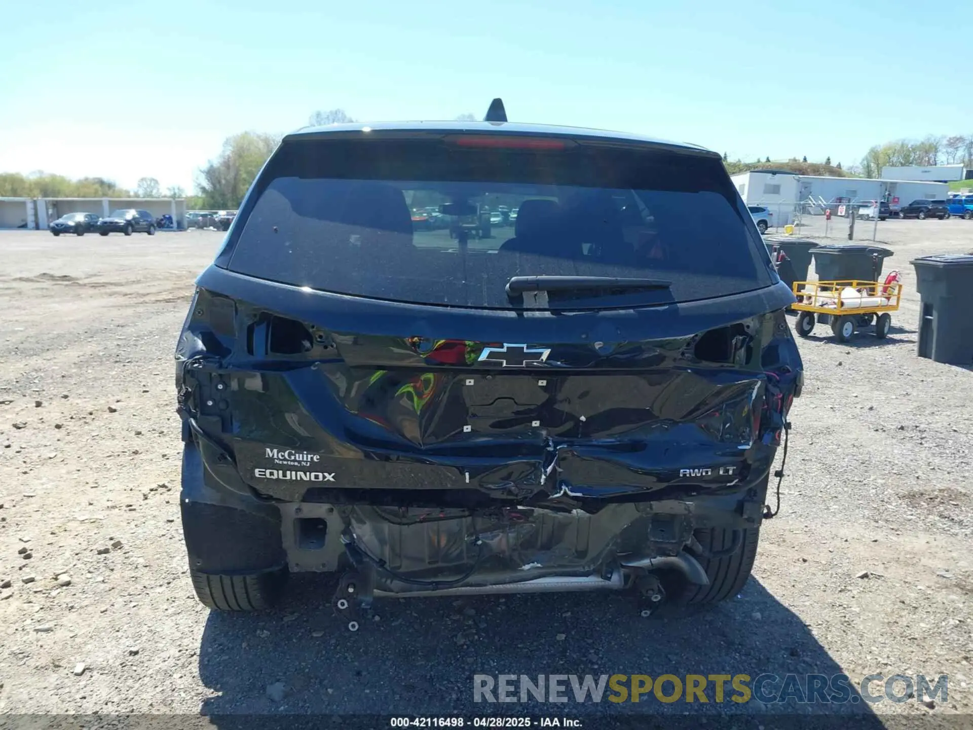 6 Photograph of a damaged car 3GNAXUEV3NL239894 CHEVROLET EQUINOX 2022