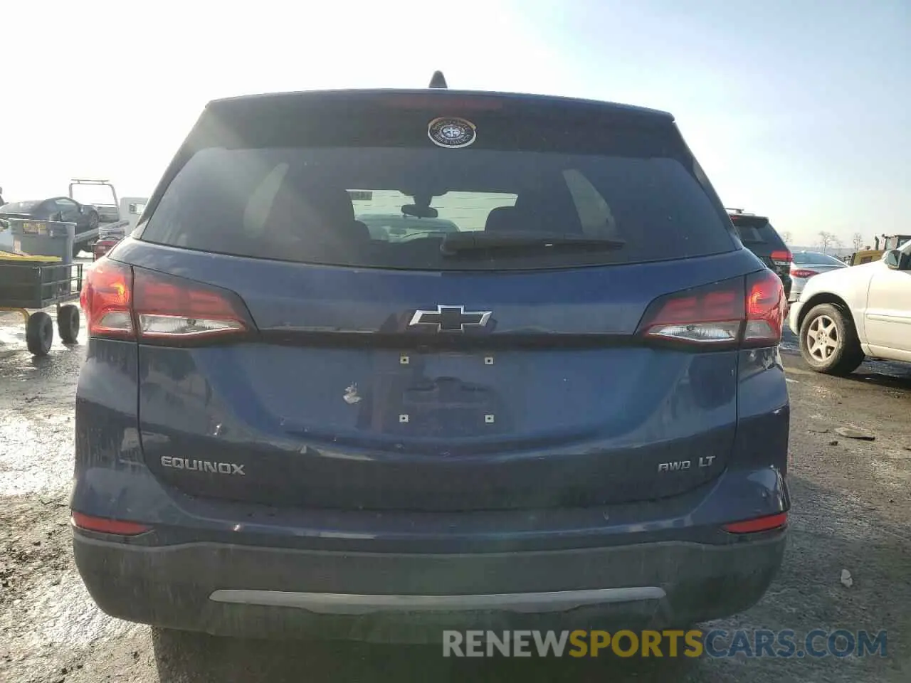 6 Photograph of a damaged car 3GNAXUEV3NL248904 CHEVROLET EQUINOX 2022