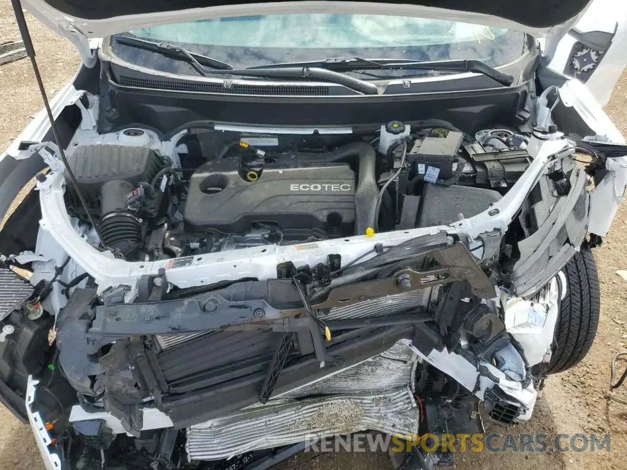 11 Photograph of a damaged car 3GNAXUEV3NL312827 CHEVROLET EQUINOX 2022