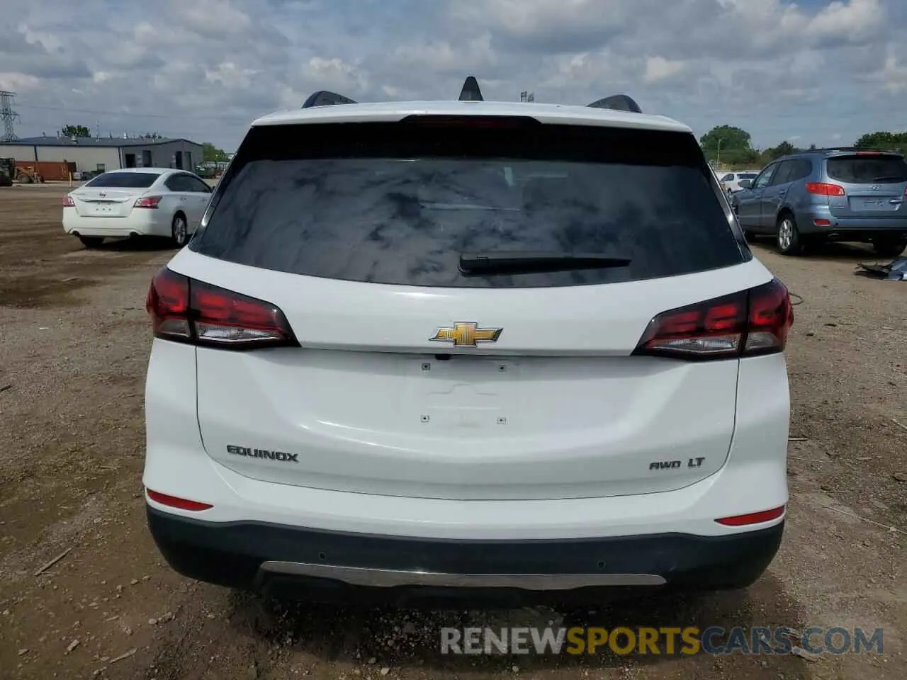 6 Photograph of a damaged car 3GNAXUEV3NL312827 CHEVROLET EQUINOX 2022
