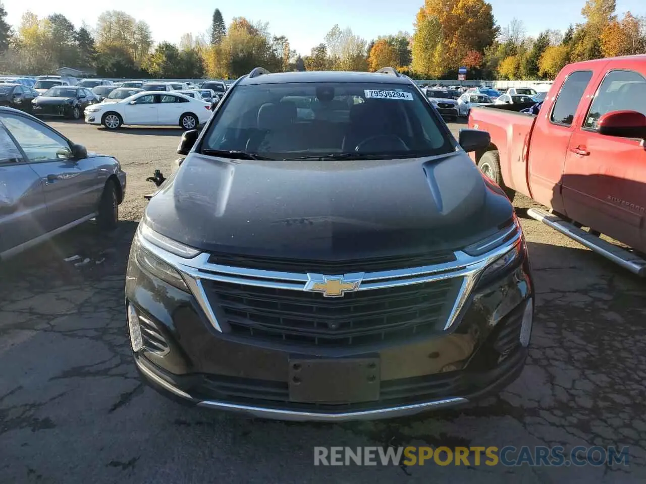 5 Photograph of a damaged car 3GNAXUEV3NL314349 CHEVROLET EQUINOX 2022