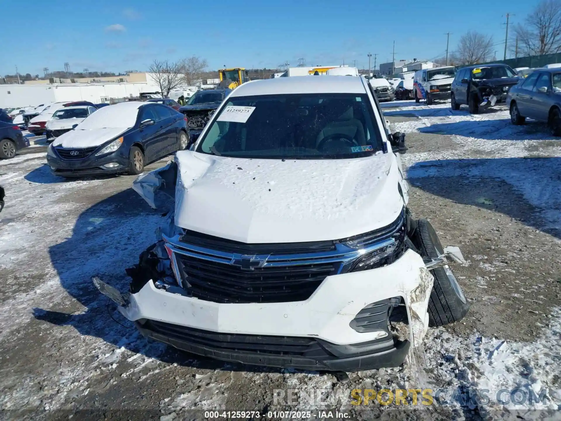 12 Photograph of a damaged car 3GNAXUEV4NL121370 CHEVROLET EQUINOX 2022