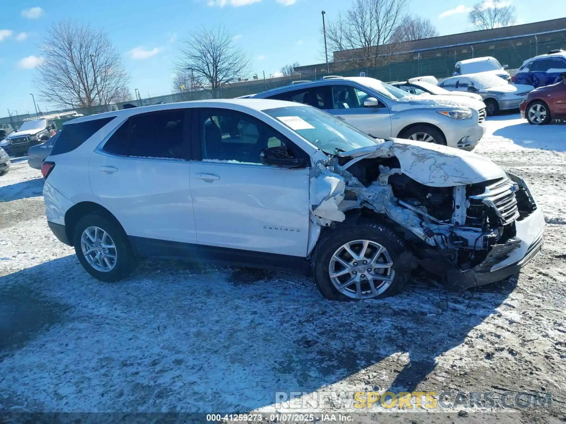 13 Photograph of a damaged car 3GNAXUEV4NL121370 CHEVROLET EQUINOX 2022