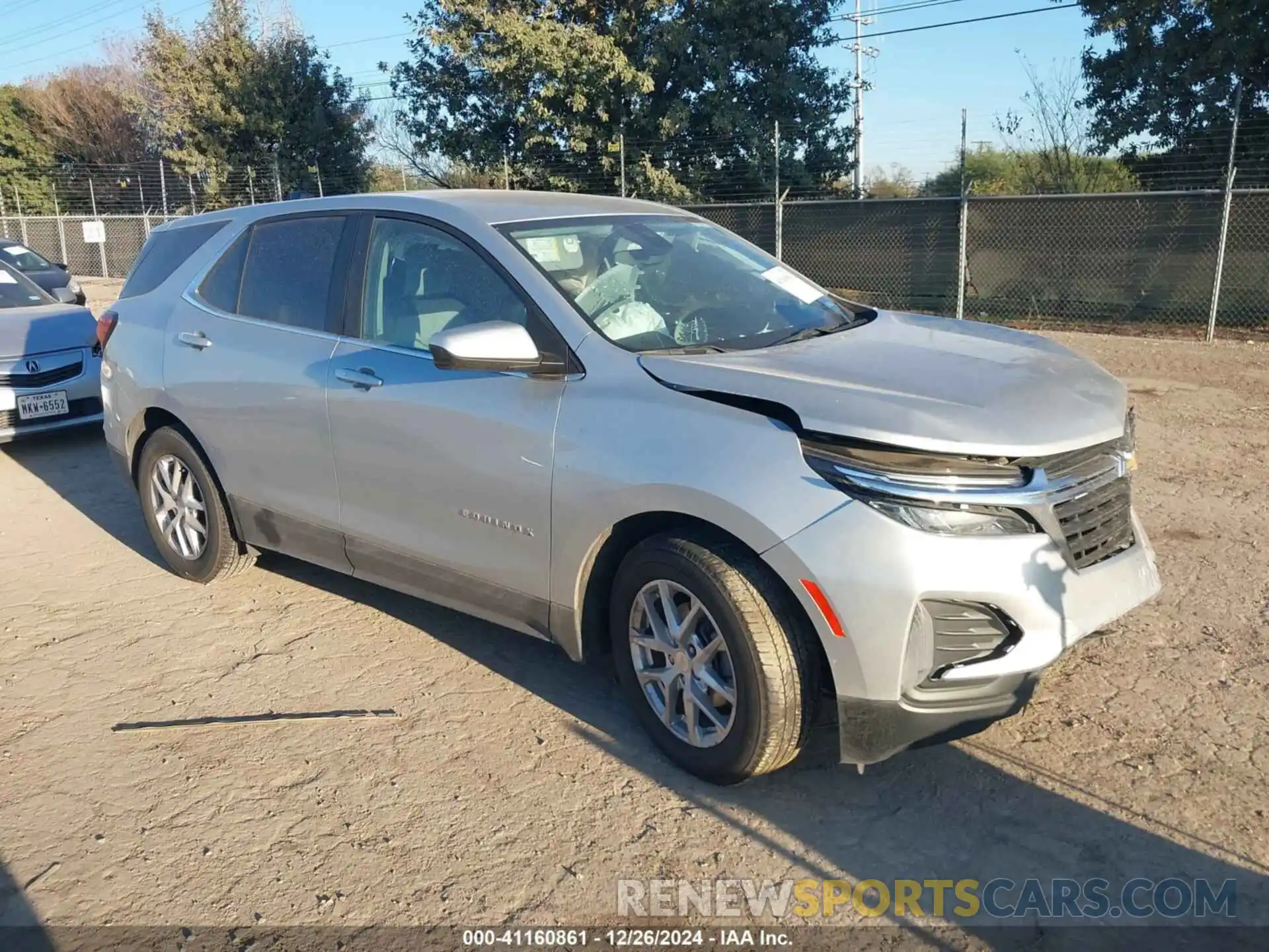 1 Photograph of a damaged car 3GNAXUEV4NL188020 CHEVROLET EQUINOX 2022