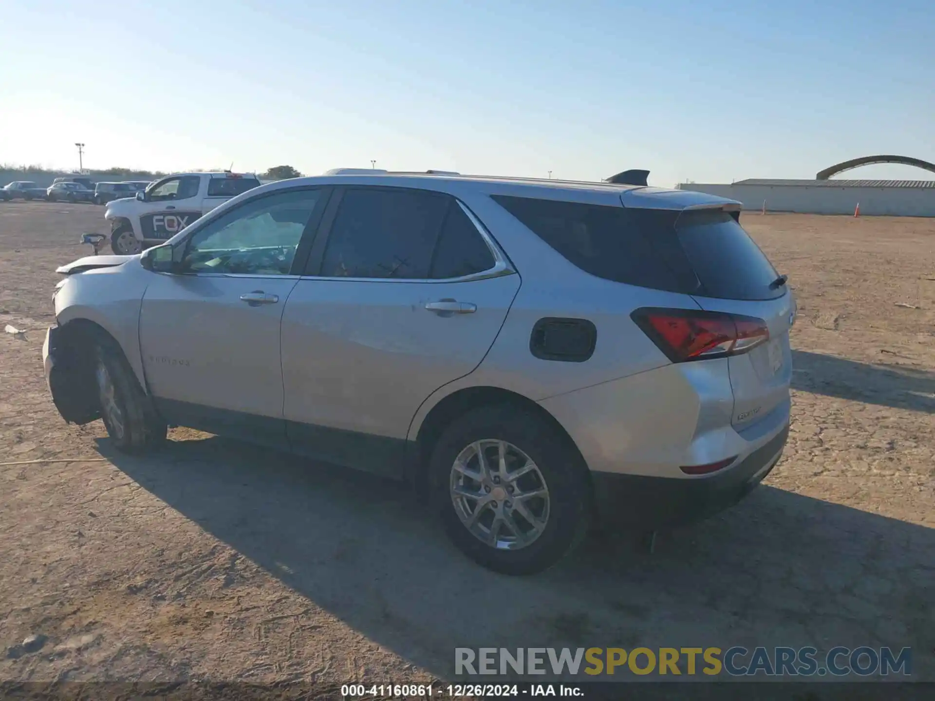 3 Photograph of a damaged car 3GNAXUEV4NL188020 CHEVROLET EQUINOX 2022