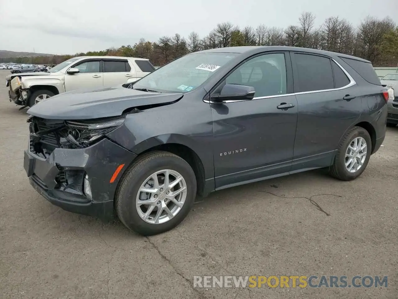 1 Photograph of a damaged car 3GNAXUEV4NS198472 CHEVROLET EQUINOX 2022