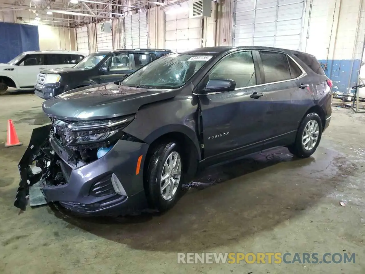 1 Photograph of a damaged car 3GNAXUEV4NS244589 CHEVROLET EQUINOX 2022