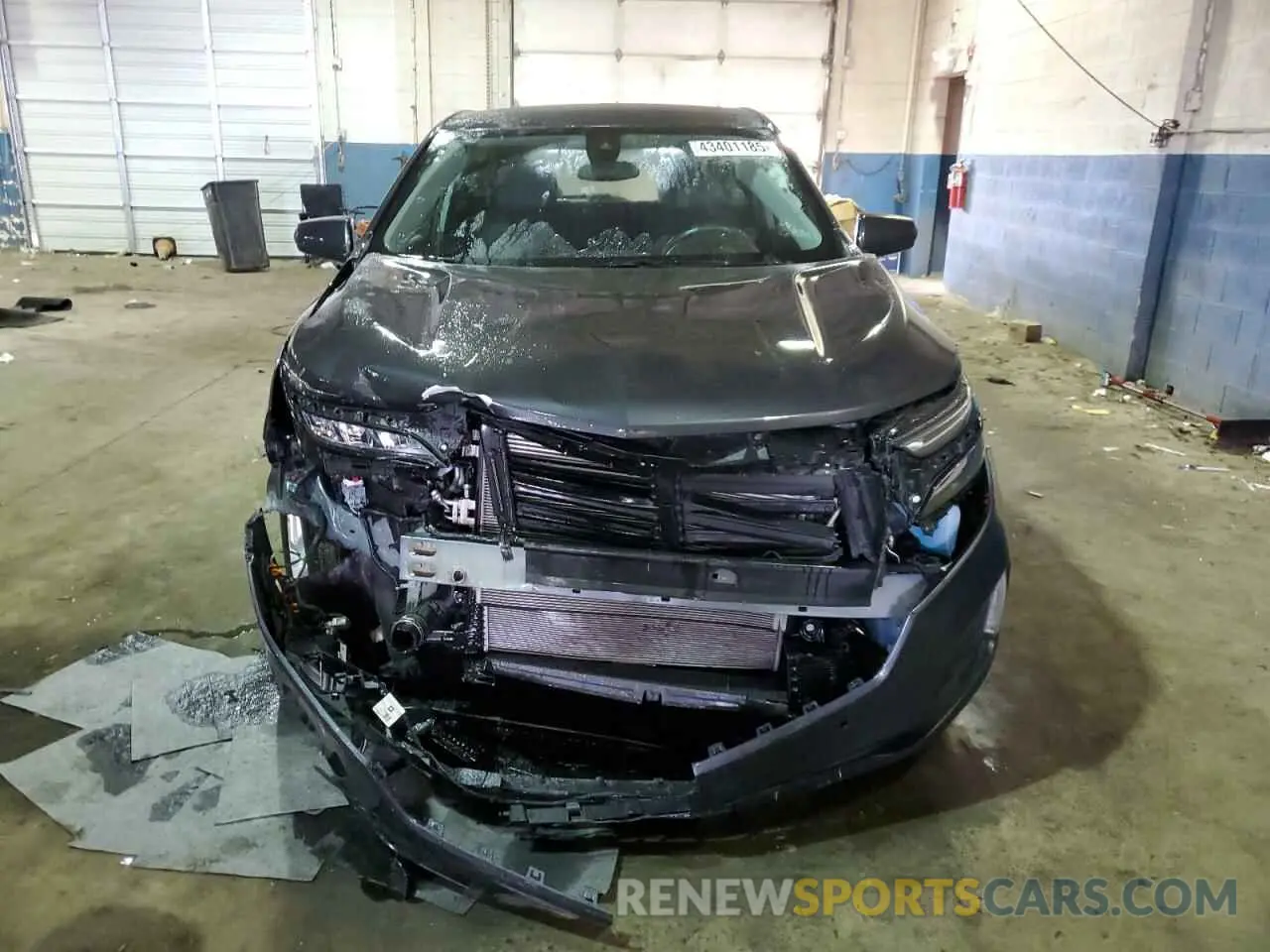 5 Photograph of a damaged car 3GNAXUEV4NS244589 CHEVROLET EQUINOX 2022