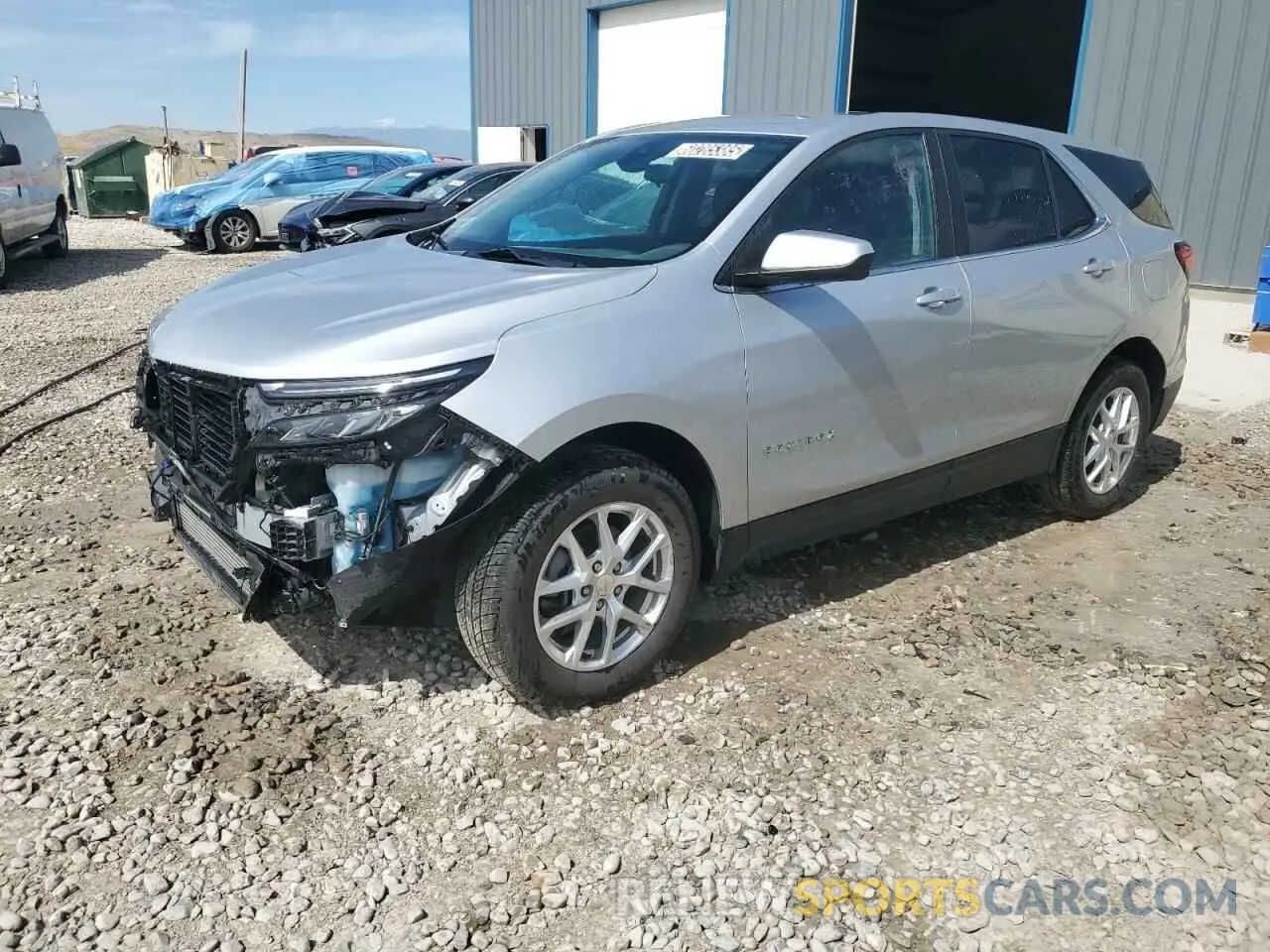 1 Photograph of a damaged car 3GNAXUEV5NL203155 CHEVROLET EQUINOX 2022