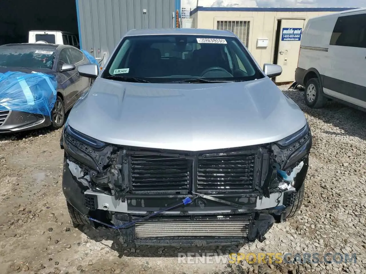 5 Photograph of a damaged car 3GNAXUEV5NL203155 CHEVROLET EQUINOX 2022