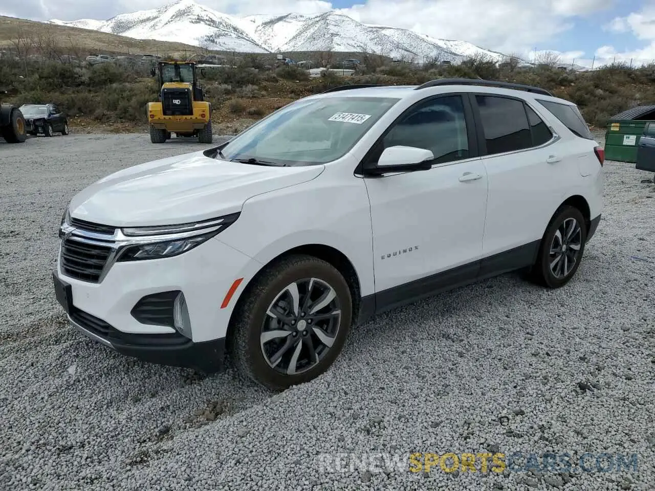 1 Photograph of a damaged car 3GNAXUEV5NL212938 CHEVROLET EQUINOX 2022