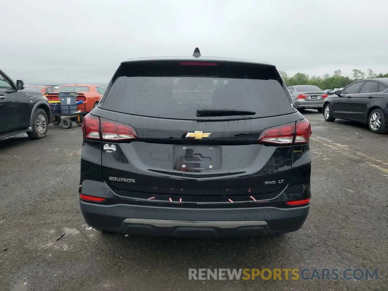 6 Photograph of a damaged car 3GNAXUEV5NL248192 CHEVROLET EQUINOX 2022
