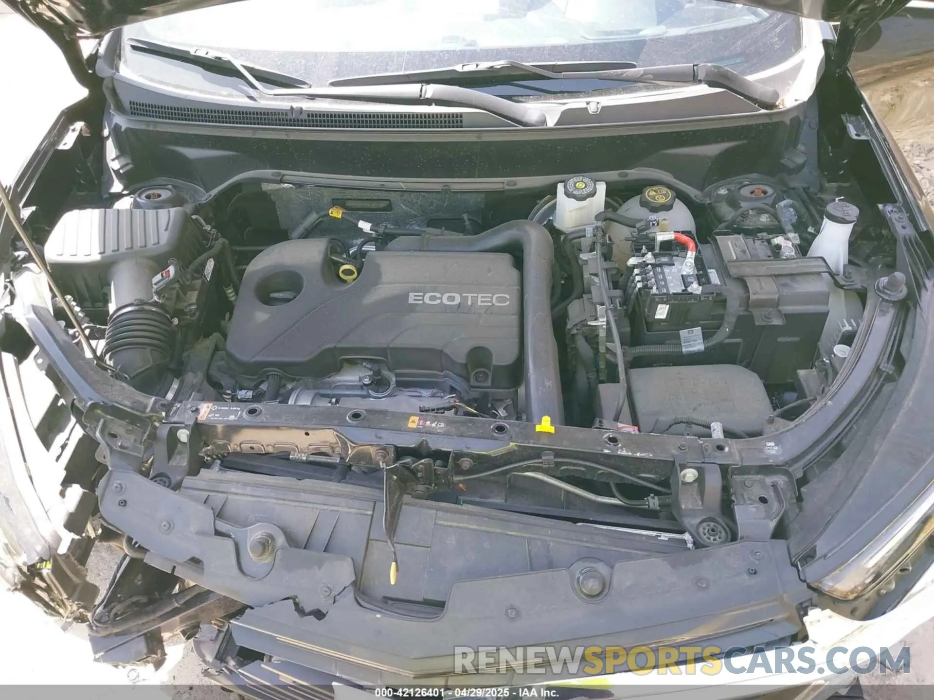 10 Photograph of a damaged car 3GNAXUEV5NL281130 CHEVROLET EQUINOX 2022