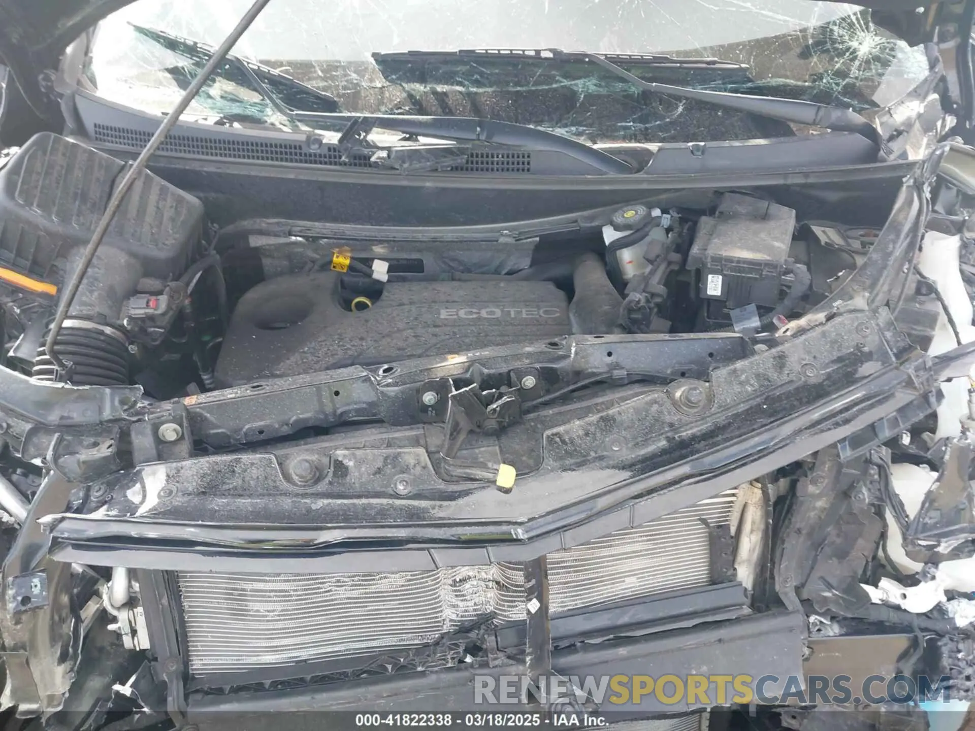 10 Photograph of a damaged car 3GNAXUEV5NL298171 CHEVROLET EQUINOX 2022