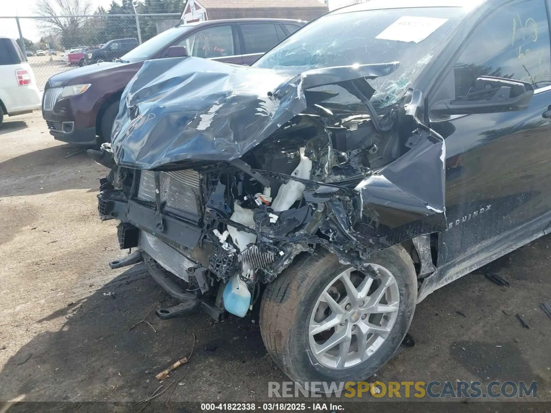 6 Photograph of a damaged car 3GNAXUEV5NL298171 CHEVROLET EQUINOX 2022