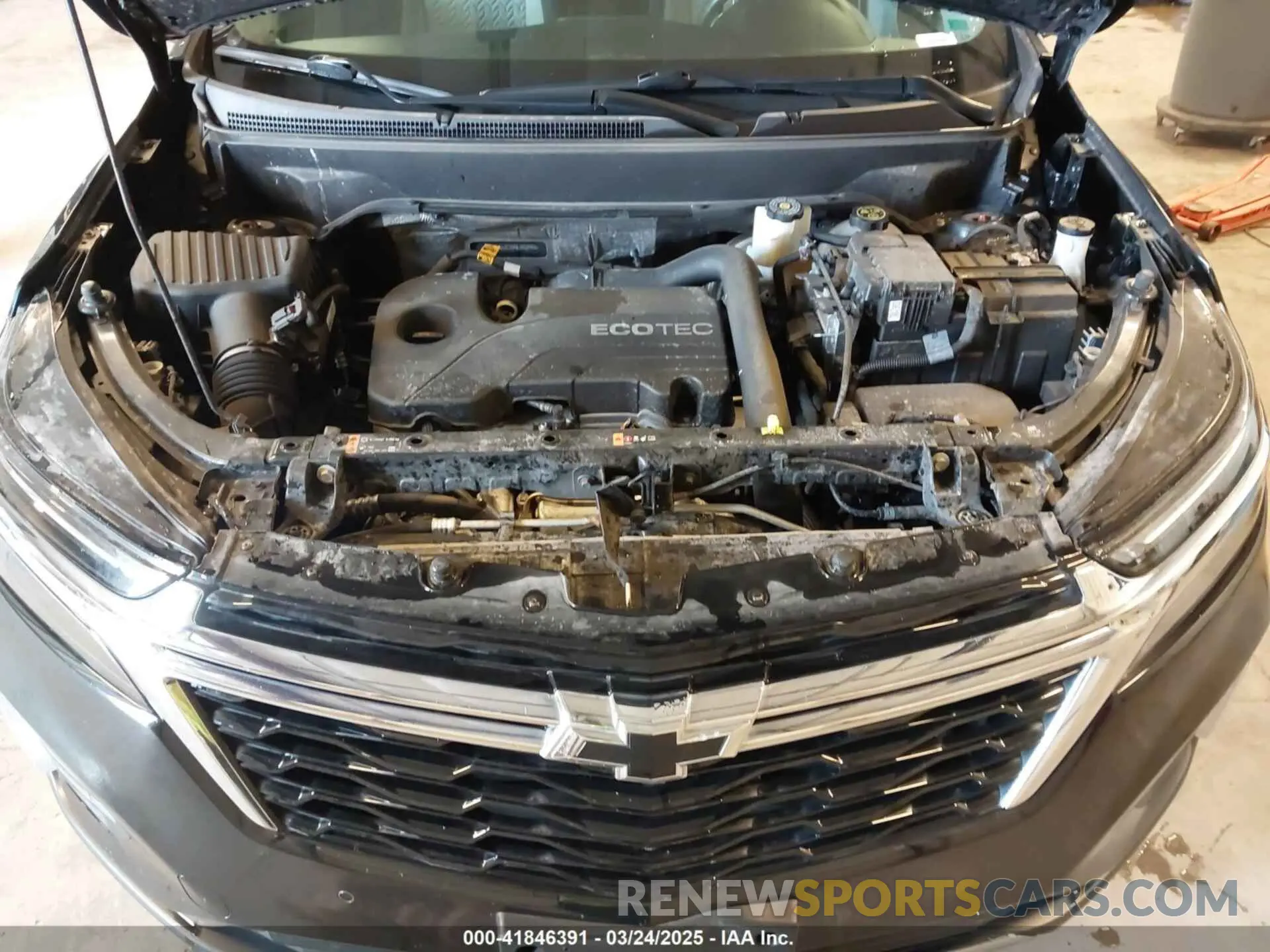 10 Photograph of a damaged car 3GNAXUEV5NL302493 CHEVROLET EQUINOX 2022