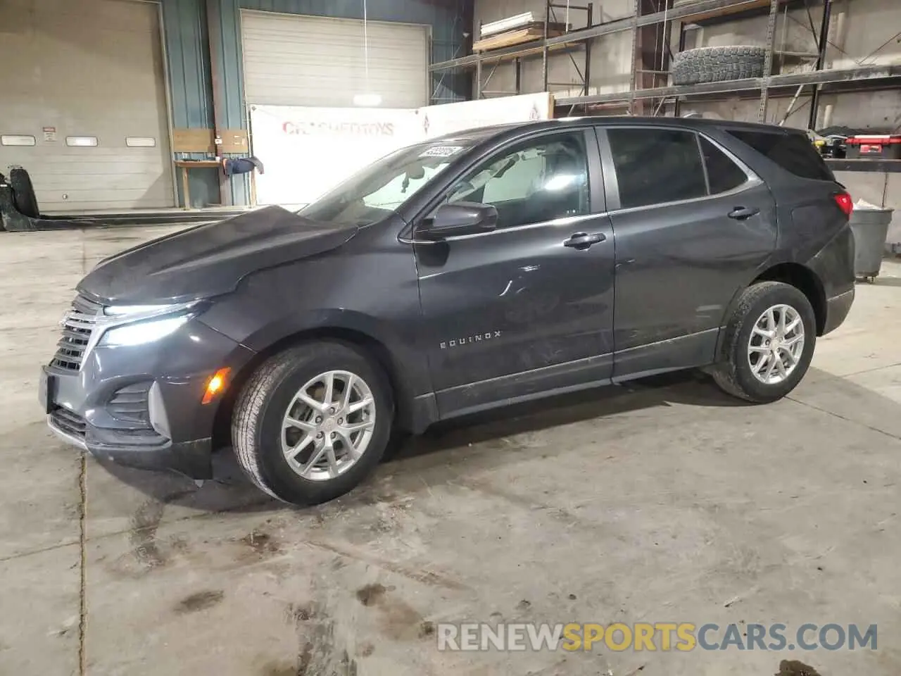 1 Photograph of a damaged car 3GNAXUEV5NS239563 CHEVROLET EQUINOX 2022