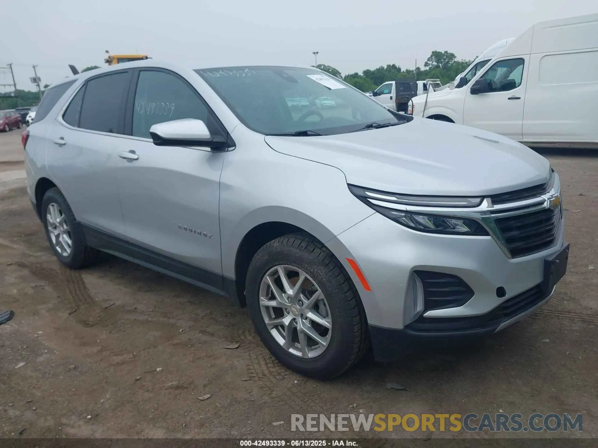 1 Photograph of a damaged car 3GNAXUEV6NL191212 CHEVROLET EQUINOX 2022